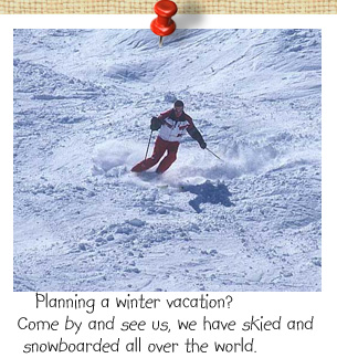 ski snowboard